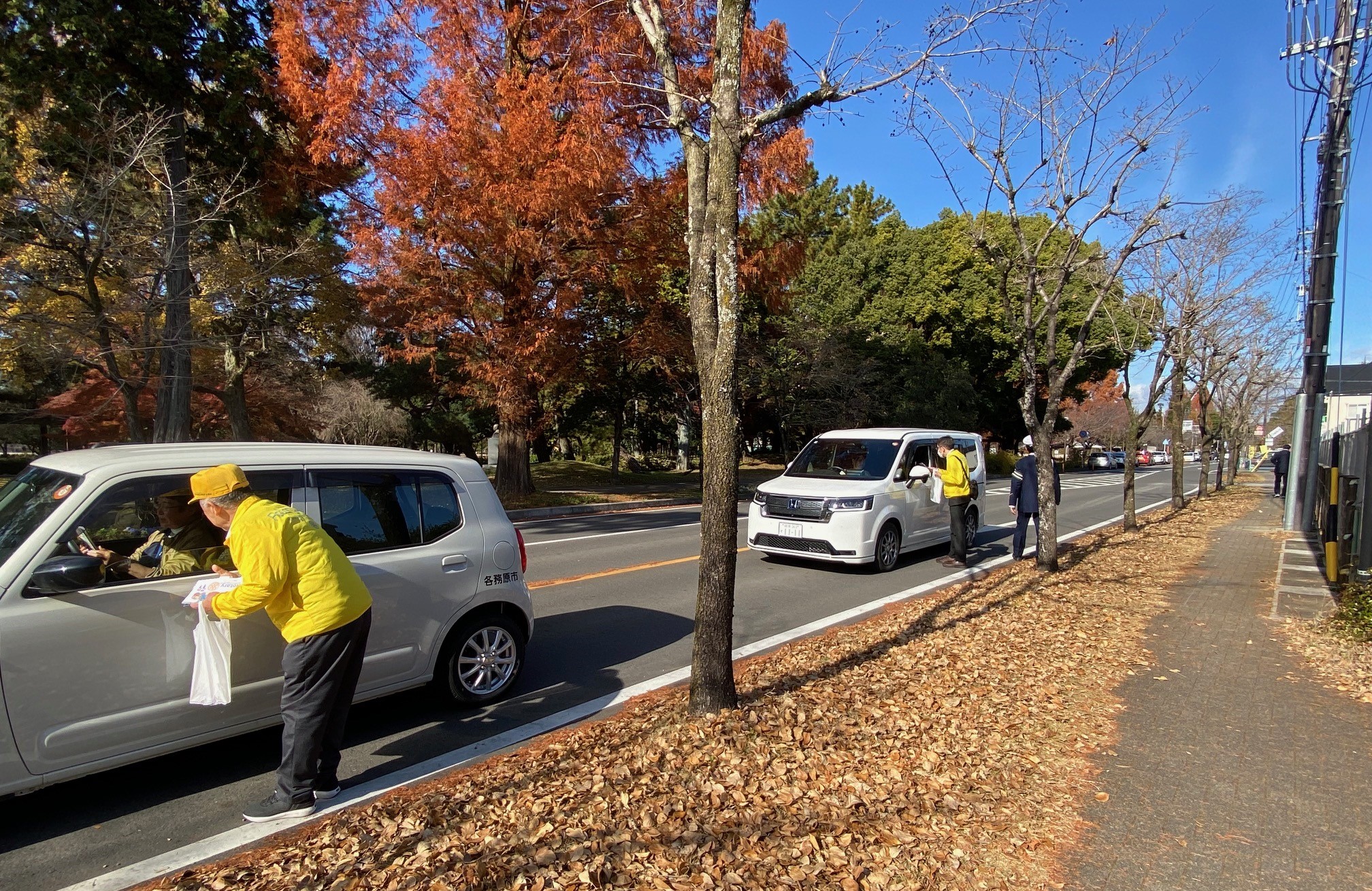 2025.12.10　年末交通安全ＰＲ活動（各務原警察署）